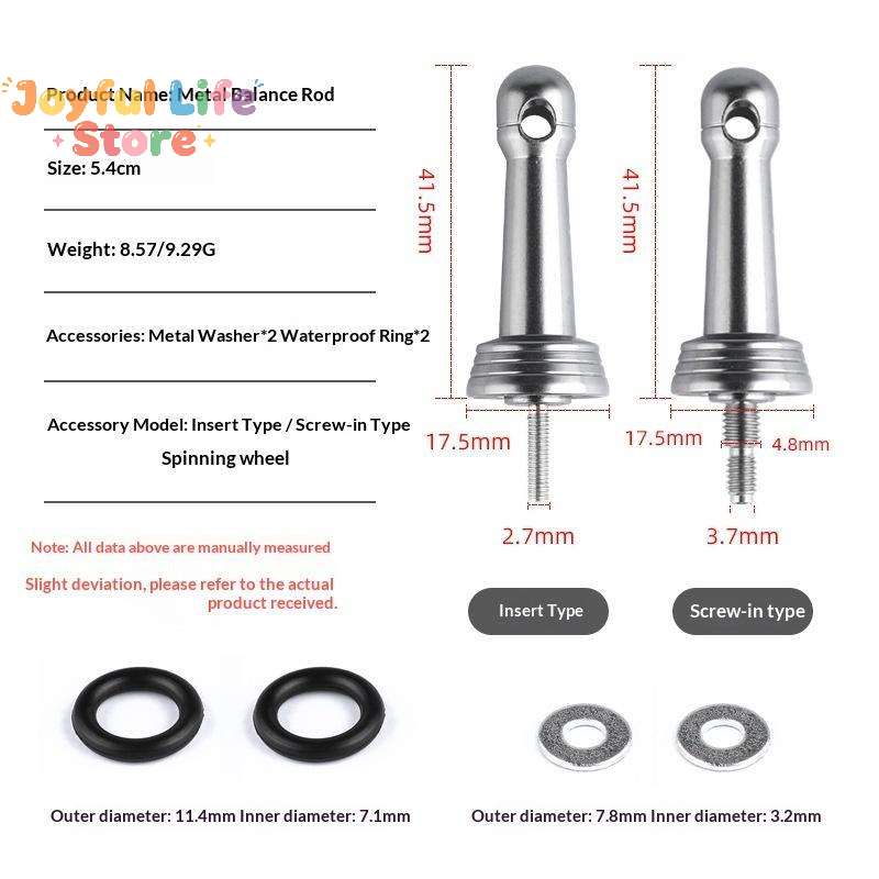 Wobble Board Balance - Fishing Wheel Balance Rod Universal Aluminum