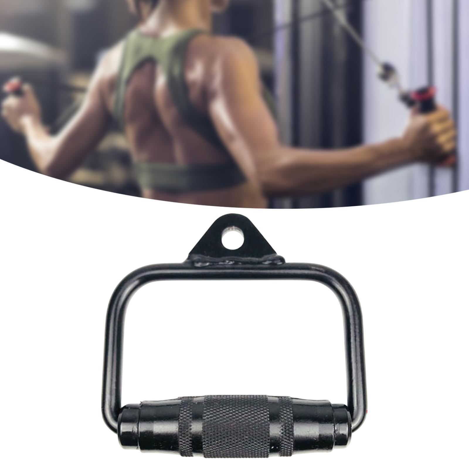 Home Gym Training Program - Steel Rubber D Row Handle Gym