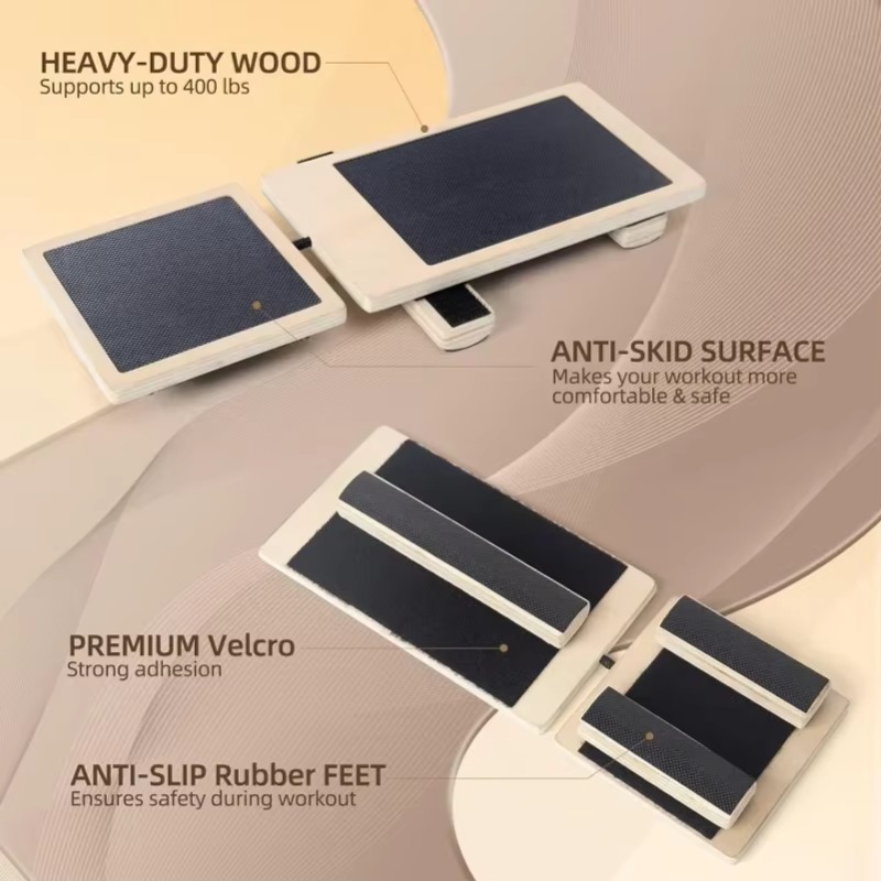 Wobble Board Balance - Single Foot Balance Board Ankle Strengthener