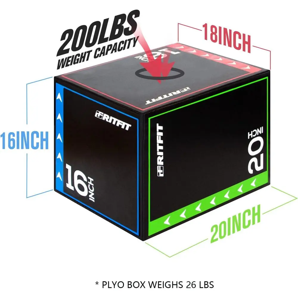3-in-1 Plyometric Box Set - 30 - đánh giá và giá Home Gym Jump Box