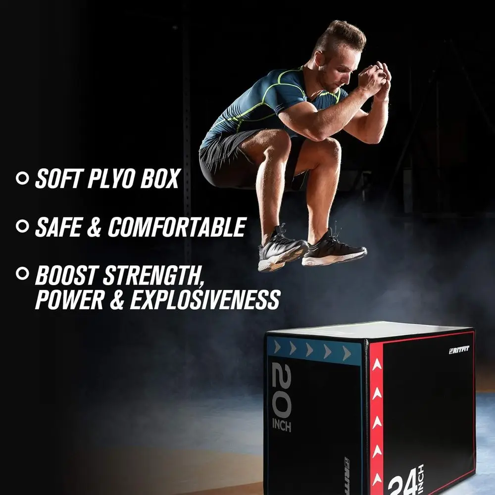 3-in-1 Plyometric Box Set - 30 - đánh giá và giá Home Gym Jump Box