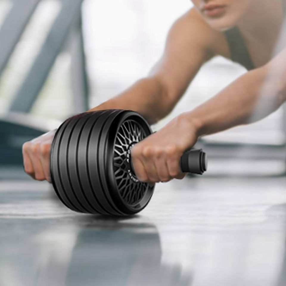 Con Lăn Tập Bụng 4 Bánh Ab Rol - đánh giá và giá Ab Roller Wheel