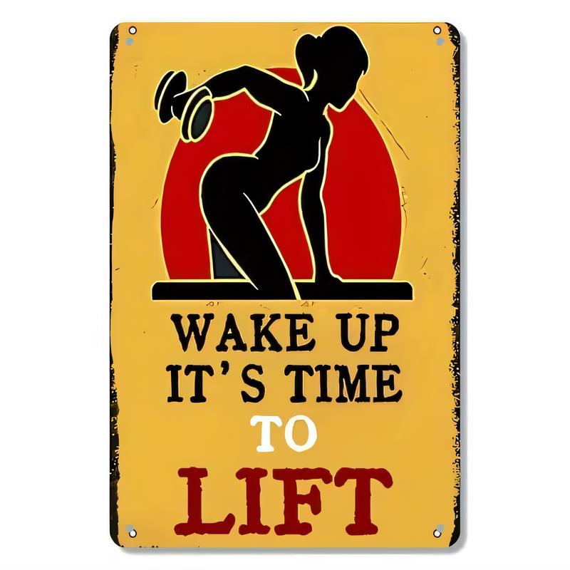 Vintage Distressed Metal Tin S - đánh giá và giá Home Gym Yellow