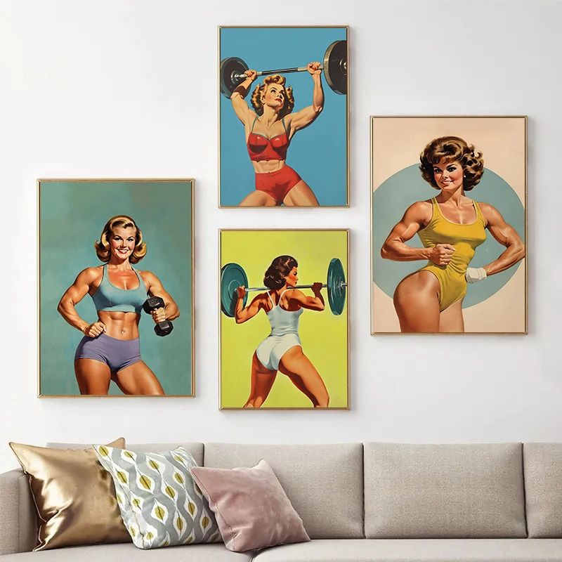 Retro Gym Women Weightlifting  - đánh giá và giá Home Gym Japan