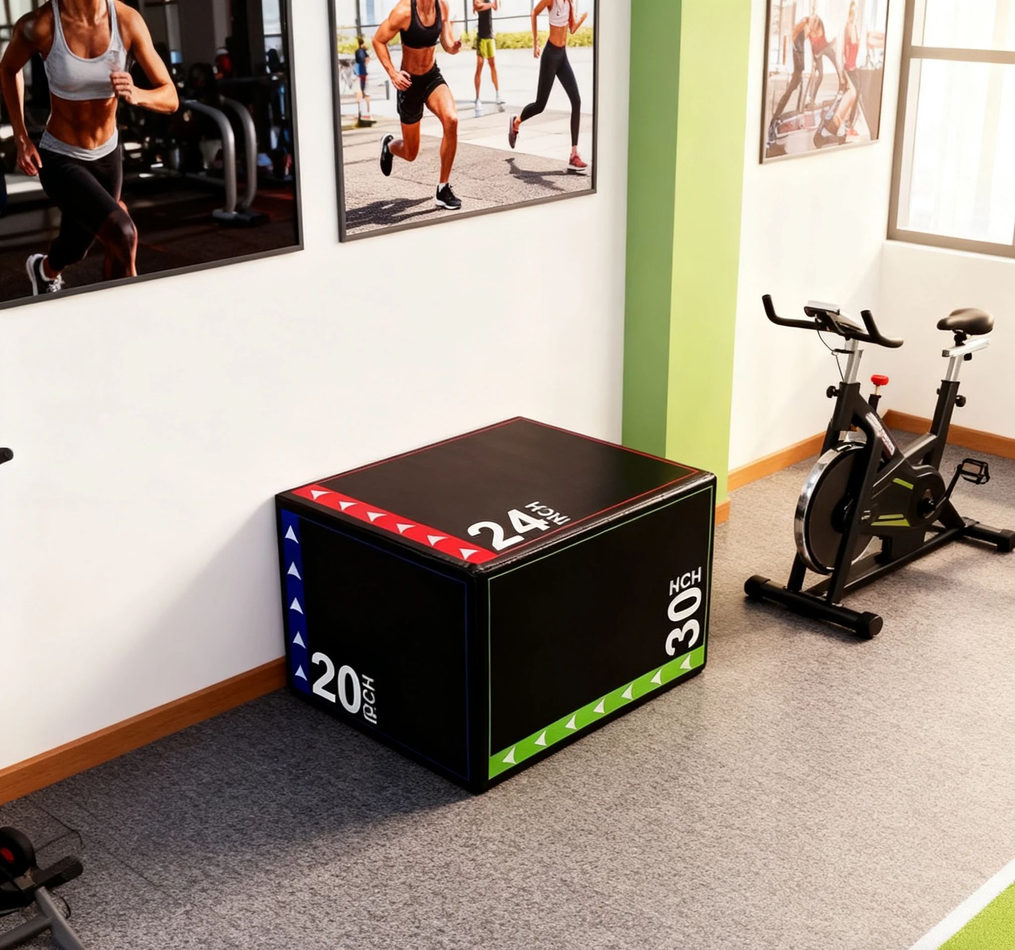 3-in-1Jump Box Plyometric Box  - đánh giá và giá Home Gym Jump Box