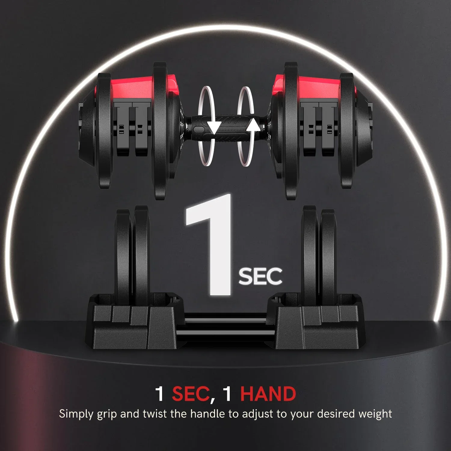 KERDOM 1-Sec Fast Adjustable D - đánh giá và giá Home Gym Kettlebells