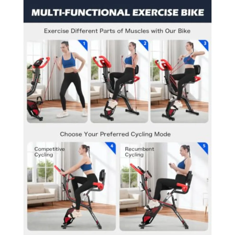Folding Magnetic X-Bike for ho - đánh giá và giá Home Gym Resistance