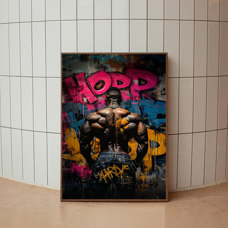 Graffiti Wall Art Kettlebell F - đánh giá và giá Home Gym Kettlebells