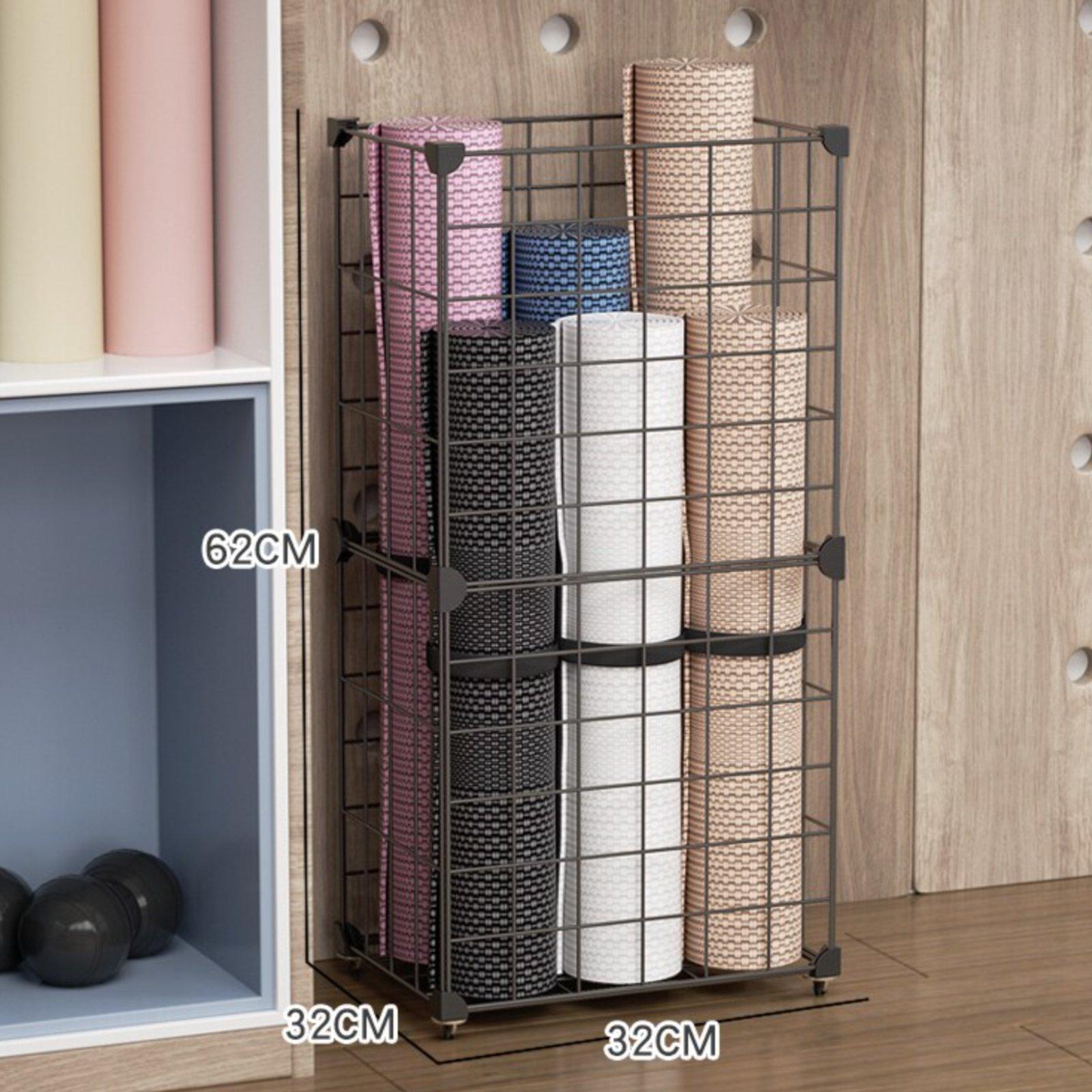 Iron Storage Basket Space Savi - đánh giá và giá Home Gym In Apartment