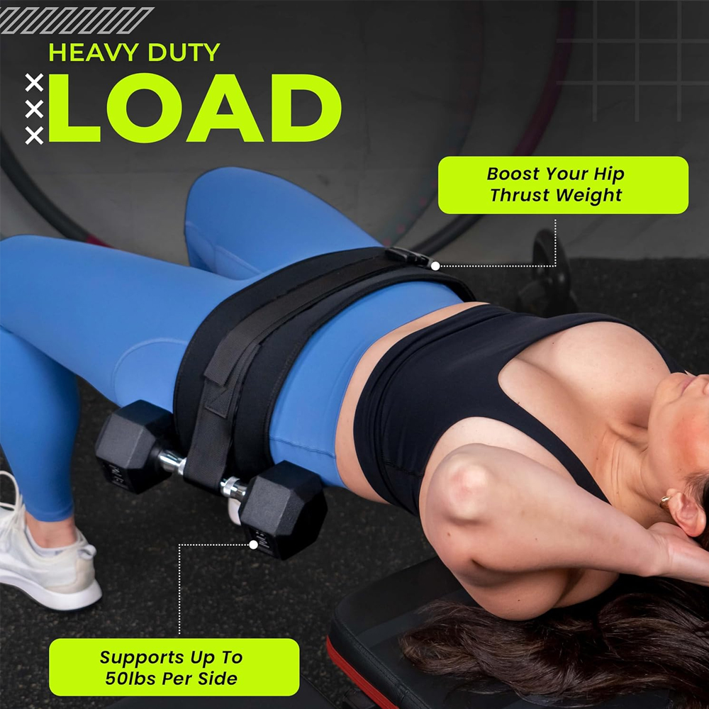 Hip Thrust Belt for Glutes,Pad - đánh giá và giá Home Gym Kettlebells