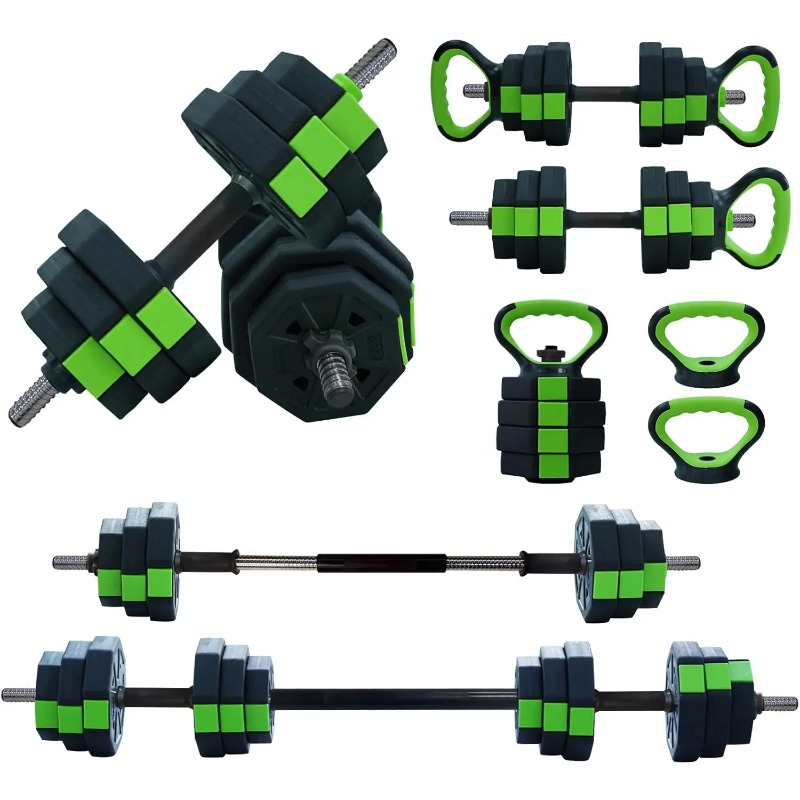 4 in 1 Adjustable Dumbbell Set - đánh giá và giá Home Gym Kettlebells