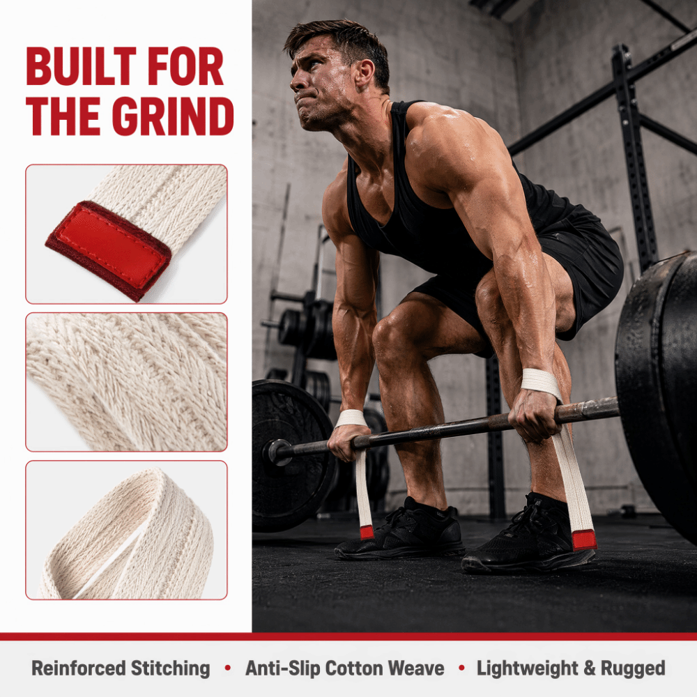 2PCS Cotton Lifting Straps Bre - đánh giá và giá Lifting Straps Wrist