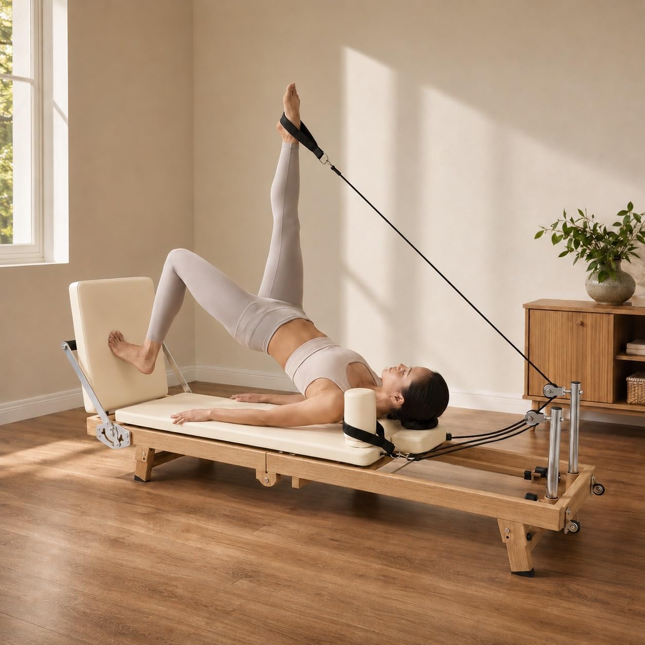75 Inch Foldable Pilates Refor - đánh giá và giá Home Gym Training Program