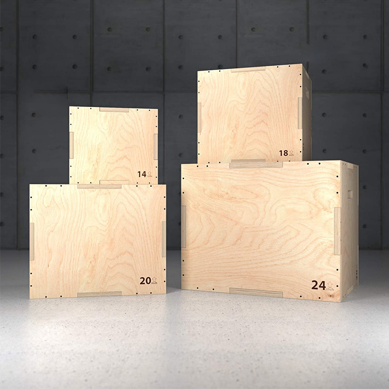 3 In 1 Wooden Fitness Plyometr - đánh giá và giá Home Gym Jump Box