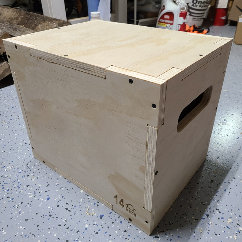3 In 1 Wooden Fitness Plyometr - đánh giá và giá Home Gym Jump Box