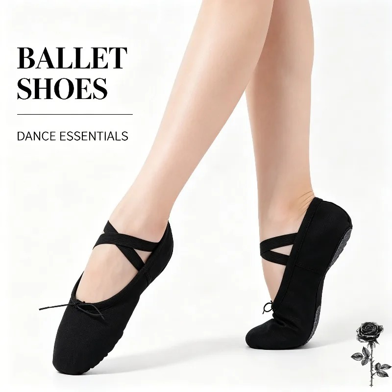 Flat Head Ballet Slippers Soft - đánh giá và giá Home Gym Kids