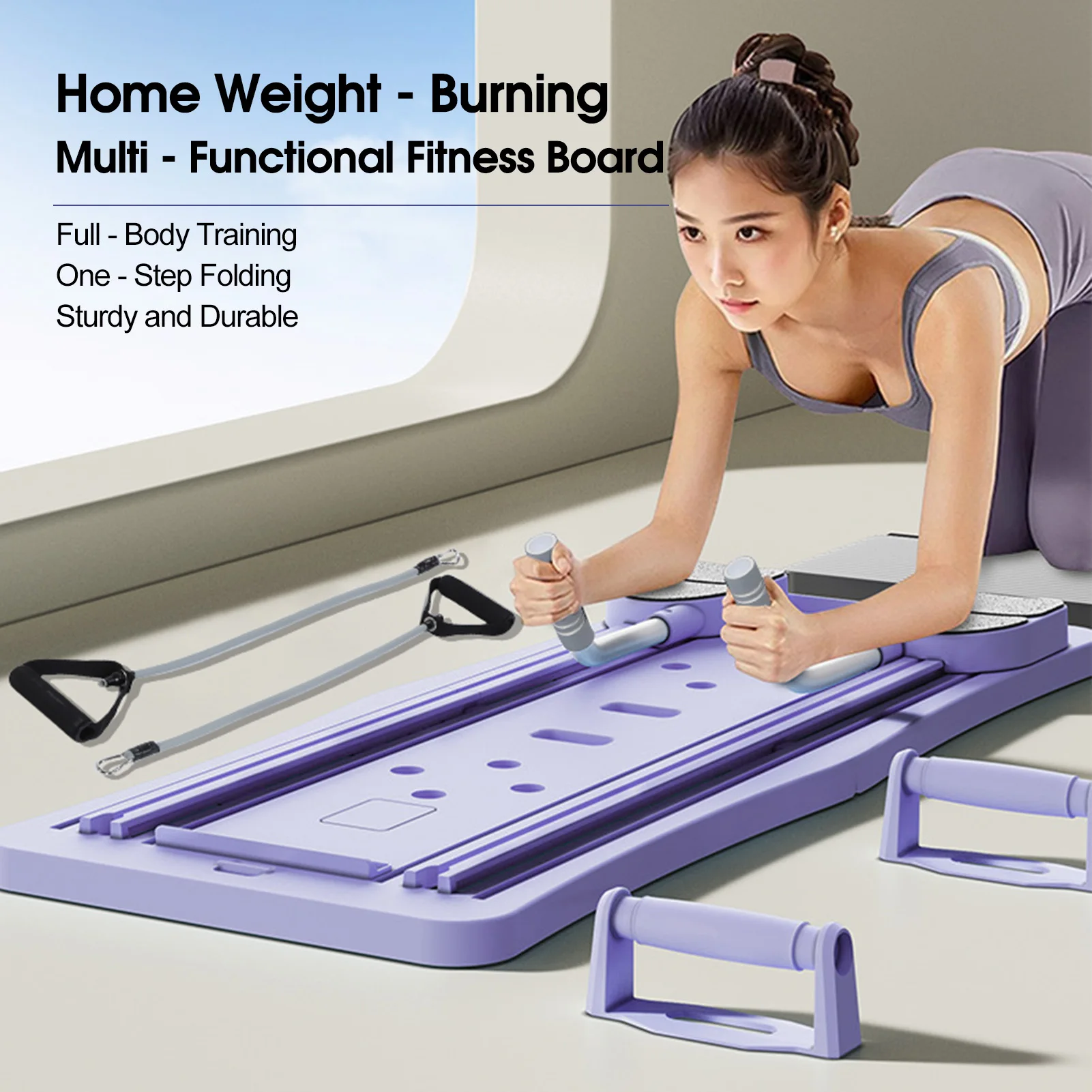 At Home Pilates Board Foldable - đánh giá và giá Ab Roller Wheel