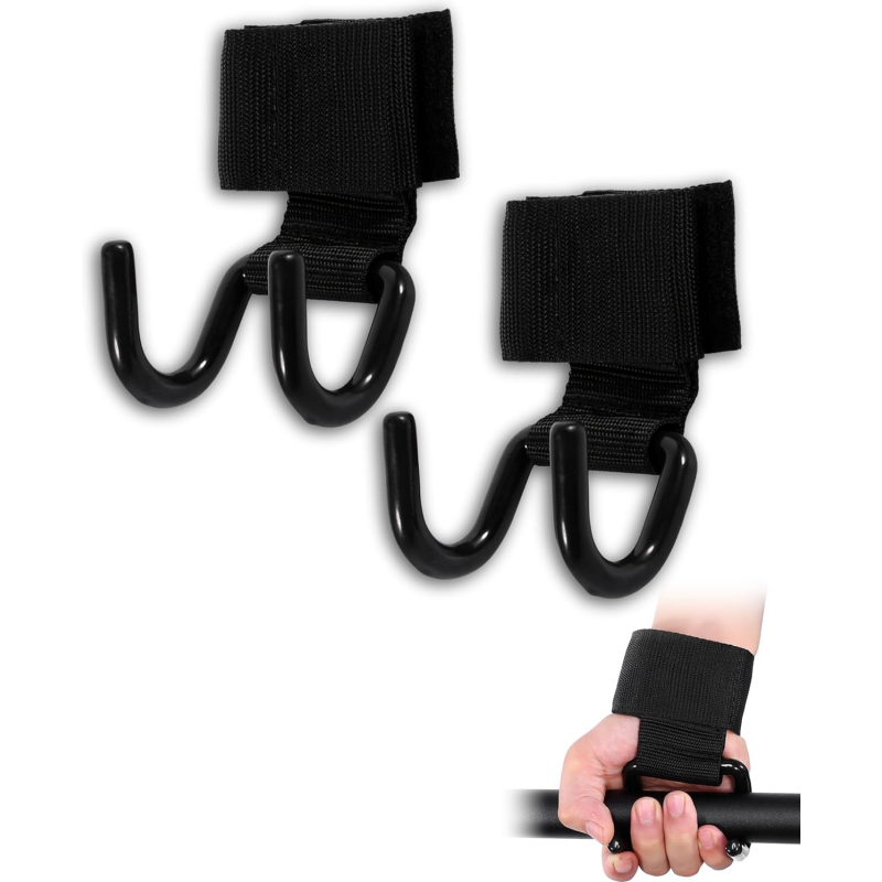 1 Pair Weight Lifting Hooks He - đánh giá và giá Lifting Straps Wrist
