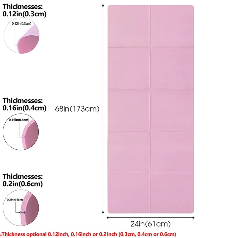 4mm Thick Non‑Slip Yoga Exerci - đánh giá và giá Home Gym Floor