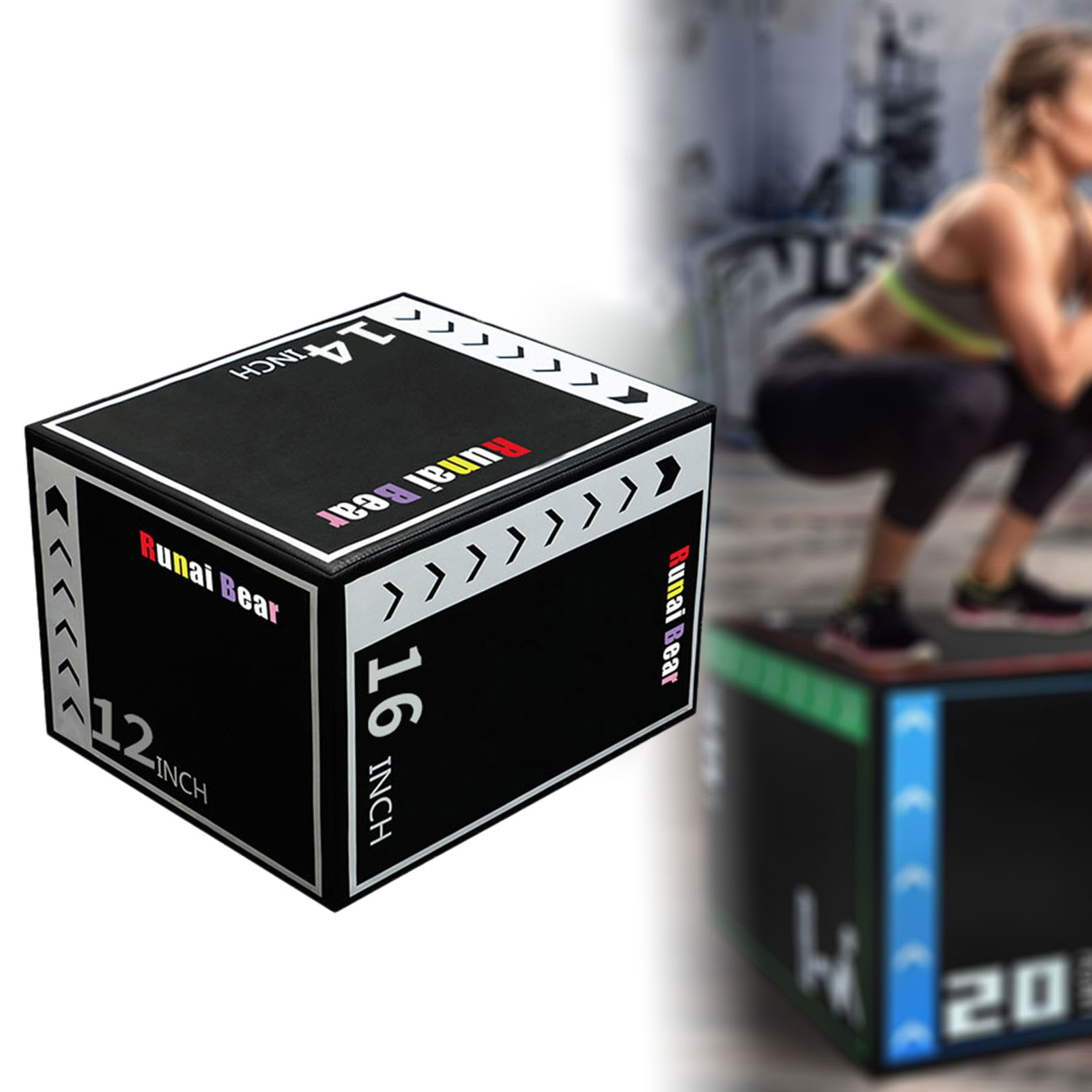 Plyo Jumping Exercise Box Port - đánh giá và giá Home Gym Jump Box