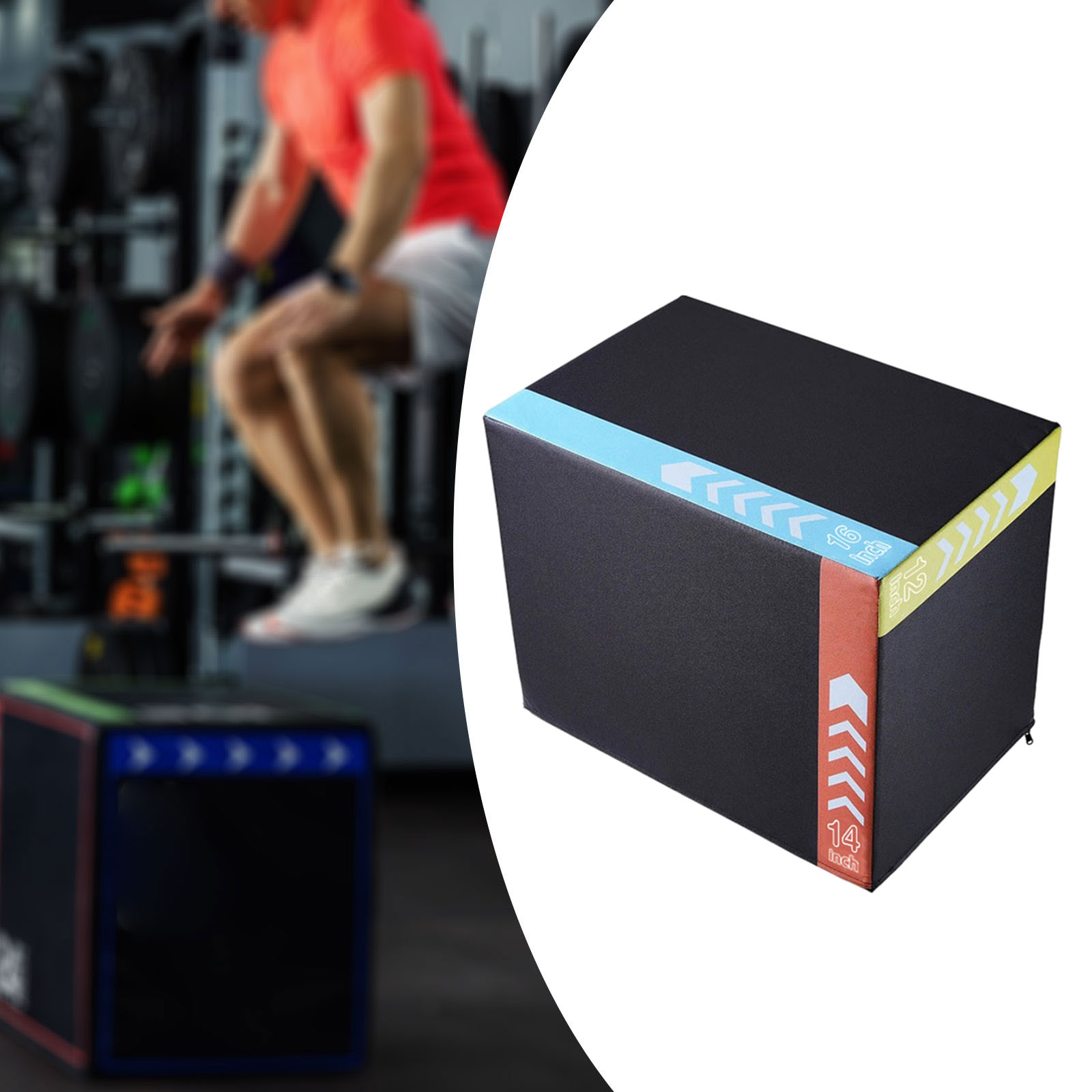 Plyo Jumping Exercise Box Port - đánh giá và giá Home Gym Jump Box