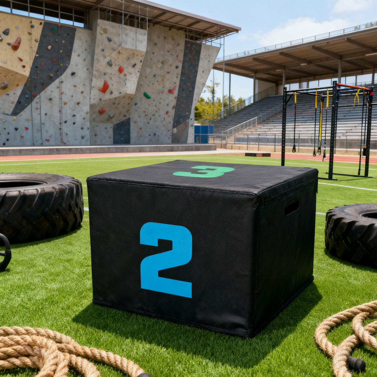 PVC Plyometric Jump Box Step P - đánh giá và giá Home Gym Jump Box