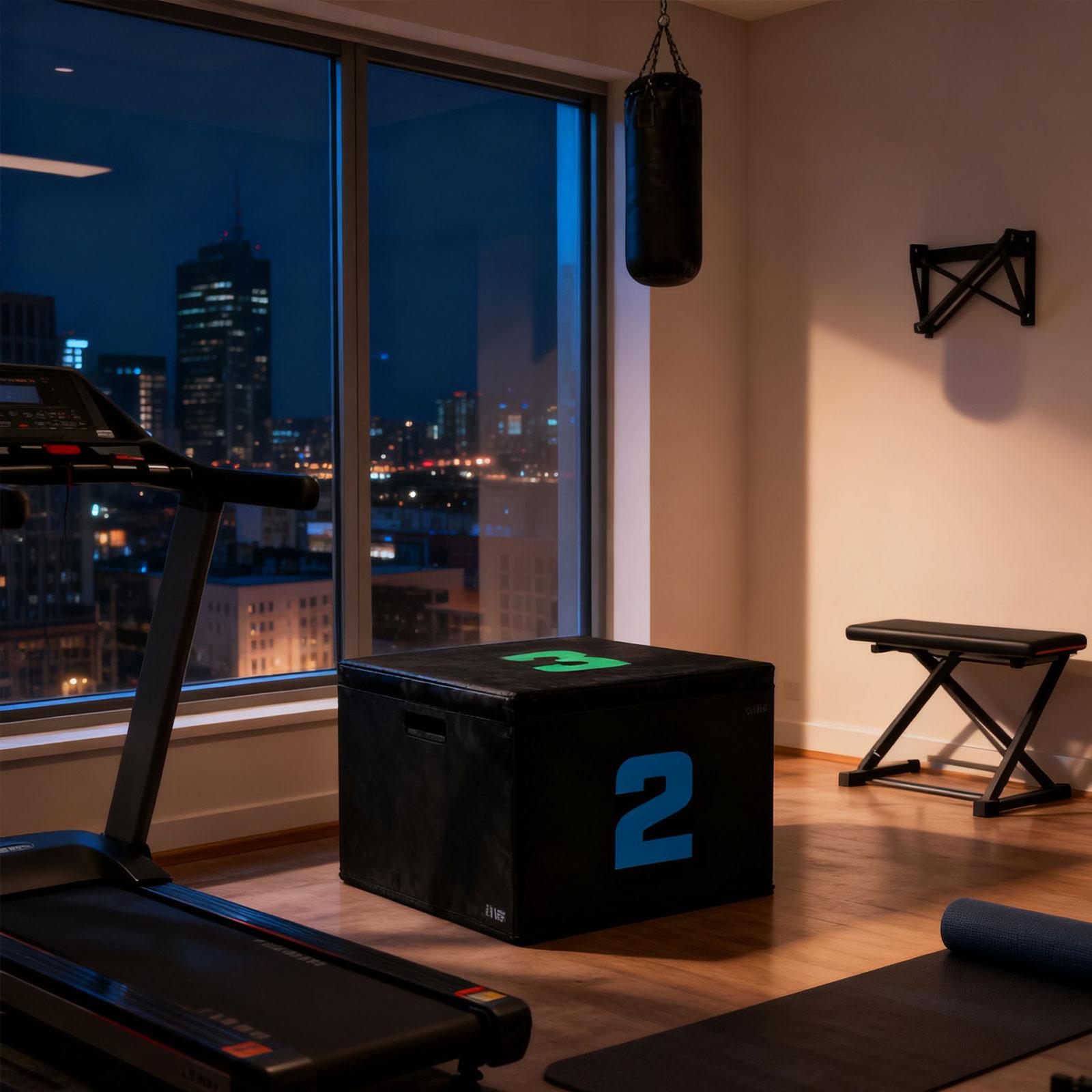 PVC Plyometric Jump Box Step P - đánh giá và giá Home Gym Jump Box