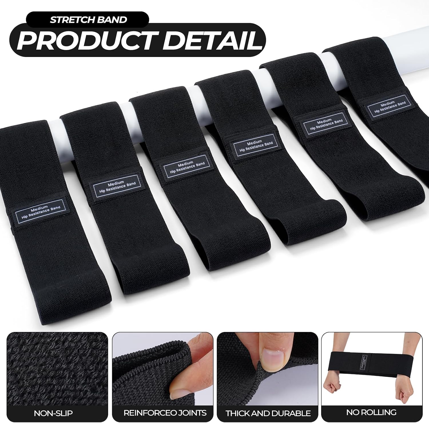 18 Pcs Pilates Ring And Ball S - đánh giá và giá Resistance Loop Mini Band