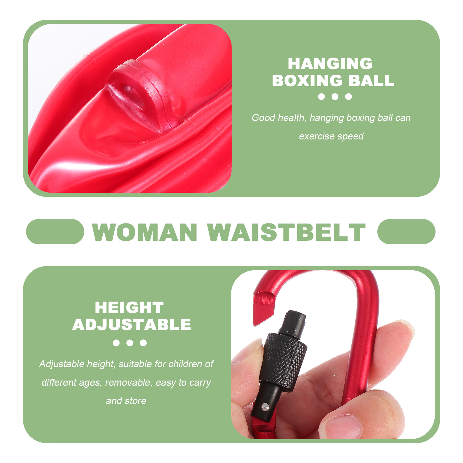 1Set Adjustable Hanging Boxing - đánh giá và giá Home Gym Kids