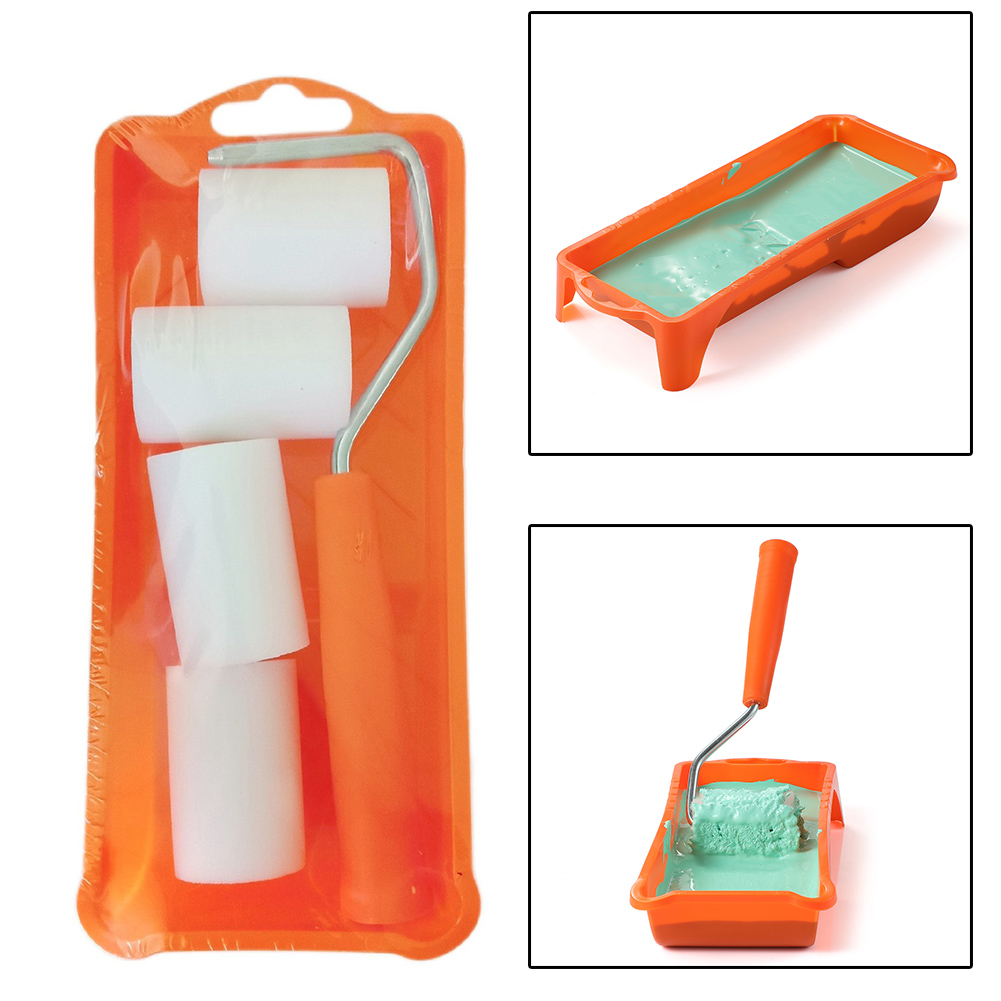 1set 2In Small Paint Roller Ki - đánh giá và giá Foam Roller High Density