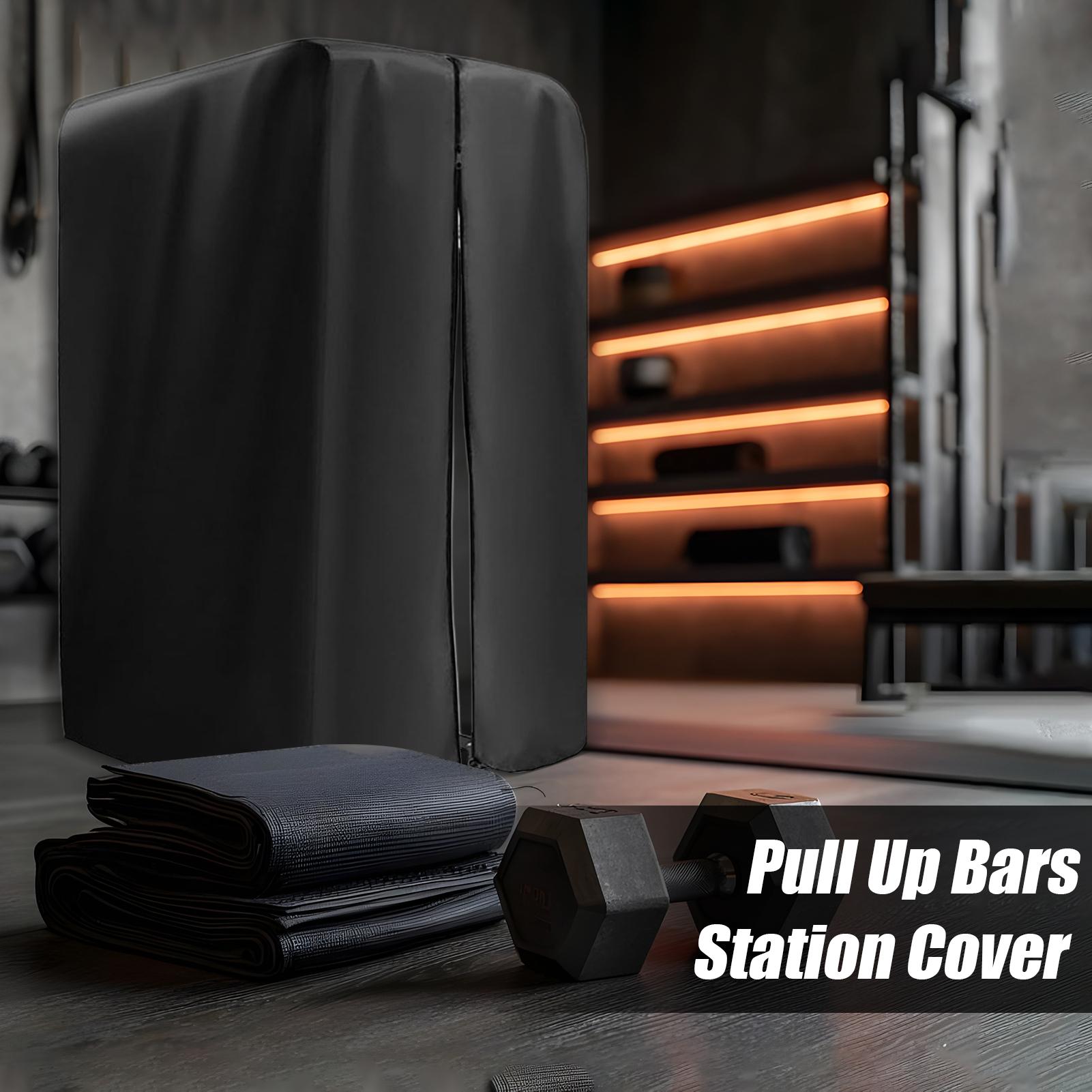 Pull-up Dip Station Cover Dust - đánh giá và giá Home Gym Training Program