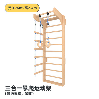 Indoor Climbing Wall and Woode - đánh giá và giá Home Gym Kids