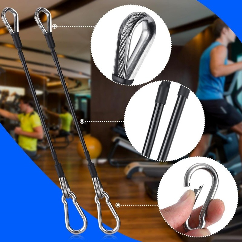 1/2Pcs 25cm Gym Cable Extensio - đánh giá và giá Home Gym Training Program