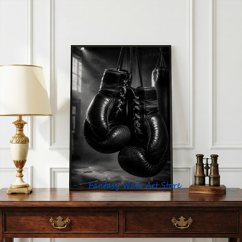 Vintage Sport Boxing Poster Bo - đánh giá và giá Home Gym Japan