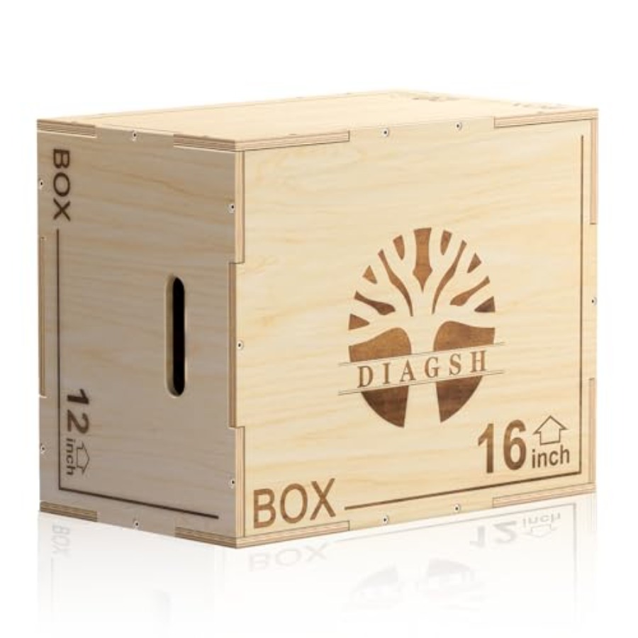 Plyo Box - 3-in-1 wood plyomet - đánh giá và giá Home Gym Jump Box